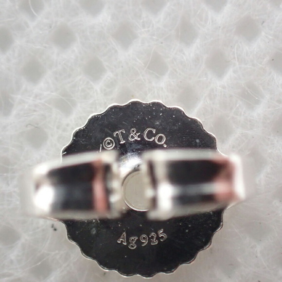 TIFFANY 925 open wave earrings - Picture 9 of 10